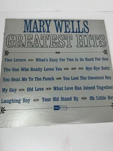MARY WELLS Greatest Hits 1964 LP First Stereo Pressing Vinyl Record Motown J - Picture 1 of 4