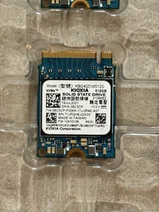 KIOXIA (Toshiba) KBG40ZNS512G 512GB SSD NVMe M.2 2230 PCIe 3.0 x4 For Steam Deck - Picture 1 of 6