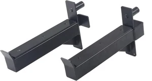 Langhantel Sicherheitsschnäpper Kniebeuge Rack Arm Spotter Power Cage für/passend 5/8" oder 1" Loch - Bild 1 von 8