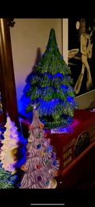 Gare Ceramic Drape Tree, 21 In , Vintage,New Pour ,ready To Go ,read Description - Picture 1 of 8