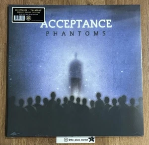 SEALED Acceptance - Phantoms (Blue/White/Grey Splatter /200) vinyl LP record - Picture 1 of 2