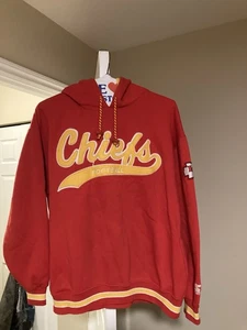 Vintage Kansas City Chiefs Script Starter Hoodie XL Sweatshirt NFL Neuwertig - Bild 1 von 2