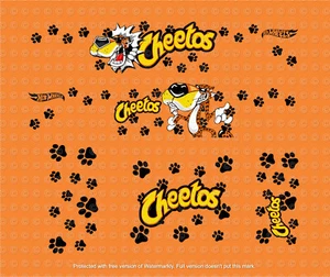 Calcomanías de tobogán acuático PARA HOT WHEELS '83 Chevy Silverado _CHEETOS_ V2 042 - Imagen 1 de 2