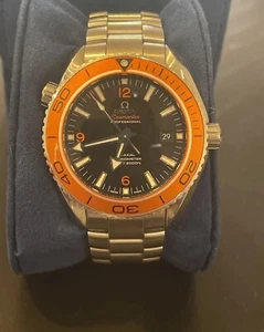 Orologio Omega Seamaster Planet Ocean arancione da uomo - 232.30.46.21.01.002 - Foto 1 di 8