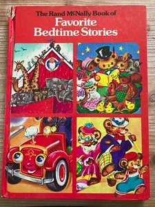 The Rand McNally Book of Favorite Bedtime Stories, 1976, Vintage Kids Book - Picture 1 of 8