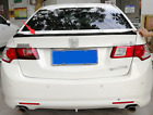 Rear Trunk Spoiler Wing For 2009-2014 Acura TSX CU1 CU2 Accord Europe ABS Black 