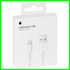 ORIGINAL Apple Lightning Ladekabel Kabel für iPhone 11 12 13 14 PRO MD818ZM/A - Bild 1 von 1