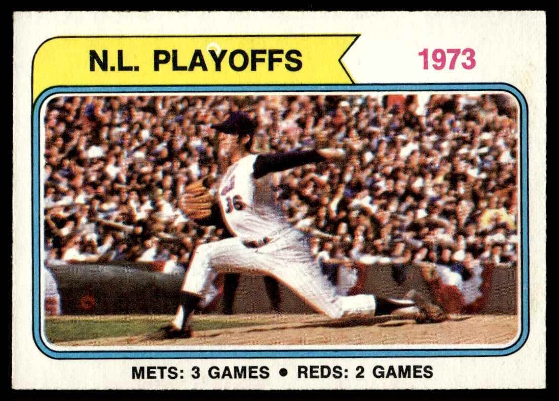 1974 O-Pee-Chee 1973 N.L. Playoffs - Jerry Koosman #471 .