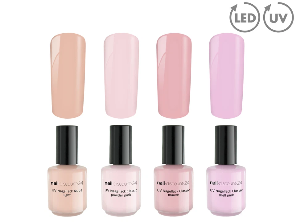#nofilter Collection 4x UV Polish Nagellack Color Gele Thermo UV LED Nail Farbe - Bild 1 von 3