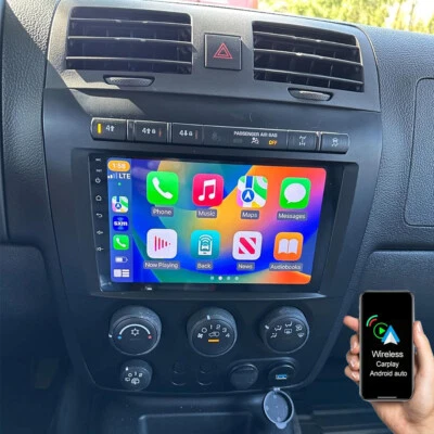 Radio estéreo de coche Carplay para Hummer H3 Android 13 2005-2010 navegación GPS WIFI FM BT Foto 1 de 4