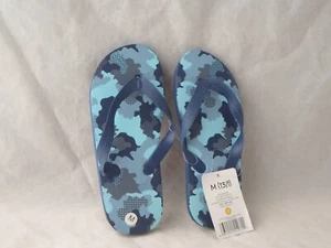 Boy's Flip Flops Thong Sandals 8 In Long Size (13/1) Medium B3-7 - Picture 1 of 4