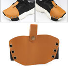 Motorcycle Leather Shifter Cover Boot Shoe Protector Shift Guard Gear Pedal Tan