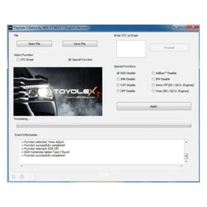 toyota lexus toyolex denso dfp egr adblu dtc immo off etc    toyolex4 immo  free - Zdjęcie 1 z 1