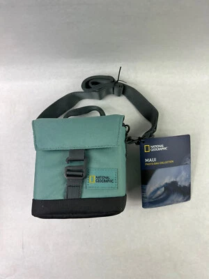National Geographic - Maui Camera case Shoulder Bag - Blue Teal NEW In Bag - Image 1 of 4