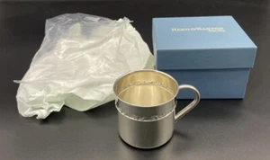 Reed Barton Sterling Silver Childs / Baby Cup X260 Mint Unused With Box - Picture 1 of 12