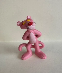 Pink Panther vintage 1983 Bully Toy Figurine - West Germany Made Figure - Picture 1 of 5