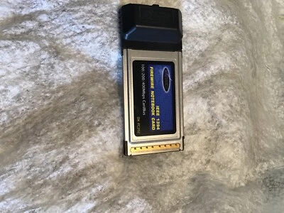 Dynex DX-FC202 FireWire/IEEE 1394 2-Port PCMCIA CardBus Notebook Card P/N L312CB - Image 1 of 3
