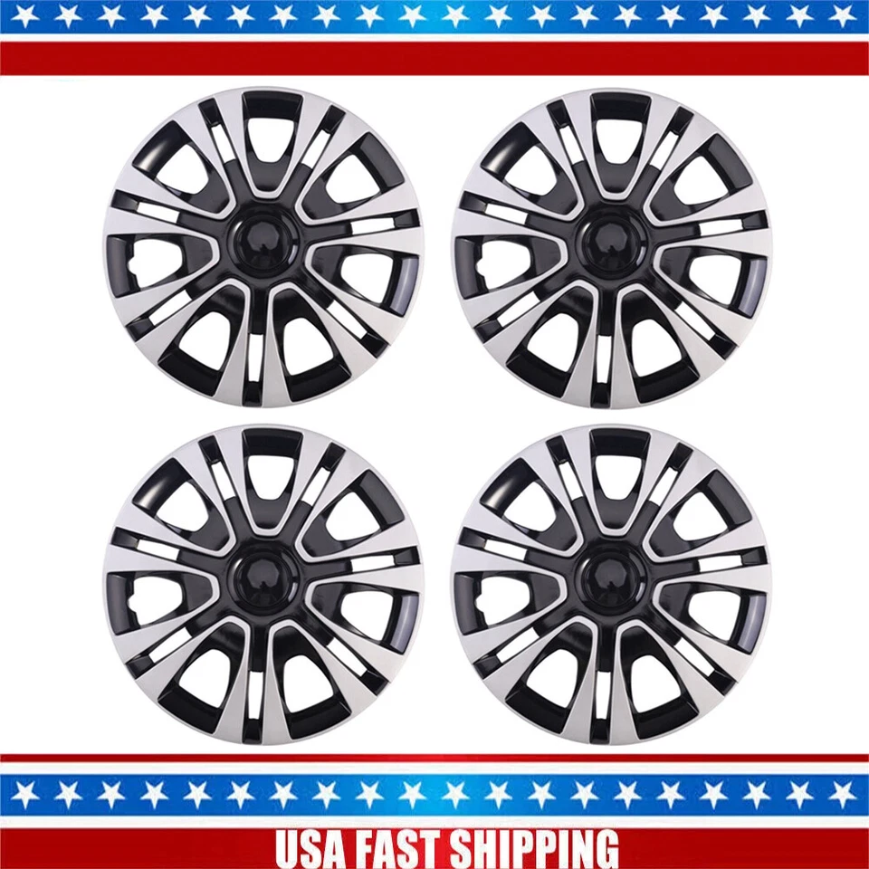 4x Cubiertas de rueda de 15" Tapacubos a presión Borde Llanta de acero para Dodge Grand Caravan Durango Foto 1 de 4