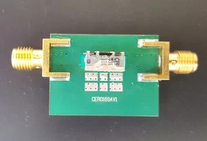 CTS CER0531A 2125 MHz BPF filtro de paso de banda placa de desarrollo PCB SMA - Imagen 1 de 3