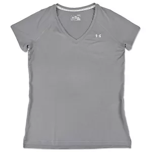 Under Armour Sport Yoga Allenamento Maglia Scollo A V Grigio 1269102-040 XS - Foto 1 di 1