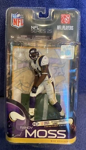 RANDY MOSS -  Series 25 McFarlane - Minnesota Vikings - Chase # 968 Of 1000 - Picture 1 of 3