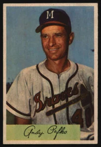 1954 Bowman #112 Andy Pafko EXMT+ Braves 567301 - Picture 1 of 2
