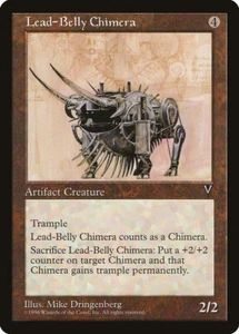 Magic the Gathering (mtg): VIS: Lead-Belly Chimera (x 4) - Picture 1 of 1