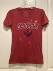 Star Wars T-shirt Women Size M Red Short Sleeve GO ROGUE Graphic