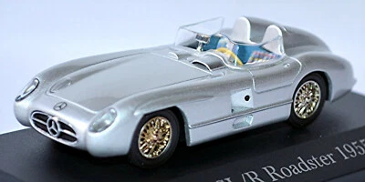 Mercedes Benz 300 Sl / R Roadster W196 1955 Argento Metallico 1:43 - Immagine 1 di 4