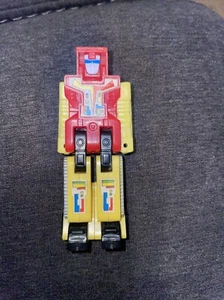 Vintage 1984 Remco Macau 3.5" Bulldozer Zybot Gobots Transformers G1 Plastic Toy - Picture 1 of 2
