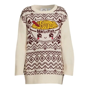 Maruchan Boys Graphic Crew Neck Sweater, Vanilla Ice Size L(10-12) - Picture 1 of 5