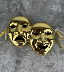 Comedy And Tragedy Theatrical Masks Smile Now Cry Later - Picture 1 of 4