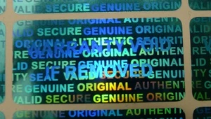 1000 Blue Security Seal Hologram Tamper Evident Warranty Labels Sticker -NSBLU30 - Picture 1 of 10