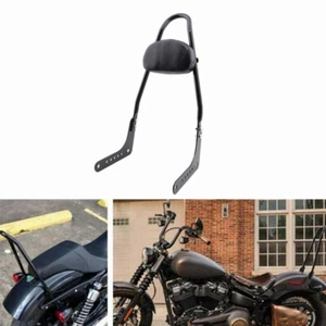 Rear Passenger Sissy Bar Backrest w/Pad For Harley Softail Street Bob 2018-2020 - Imagen 1 de 9