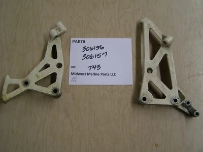 306156 306157 Port and Starboard Brackets Johnson Sea-Horse 10 hp T43 - Image 1 of 4