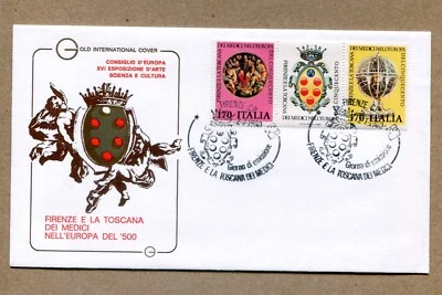 ITALY, 2-7-1980 EUROPE XVI EXPO. ARTS SCIENCE & CULTURE First Day Cover FDC - Image 1 of 2