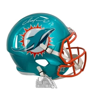 Dan Marino Autographed Miami Flash Replica Full Size Football Helmet - BAS - Picture 1 of 1