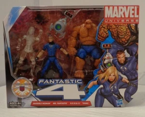 Hasbro Fantastic Four Clear INVISIBLE WOMAN MISTER THING Actionfigur 3er Pack - Bild 1 von 3