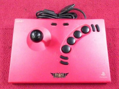 Controller NEO GEO STICK 2 Garou Mark Wolves Limited Red PS2 Used - Image 1 of 4
