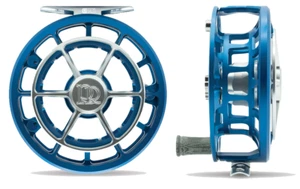 ROSS EVOLUTION R SALT 7/8 ROLLE MATT BLAU + GRATIS $130 FLIEGENSCHNUR, RÜCKSEITE! - Bild 1 von 4