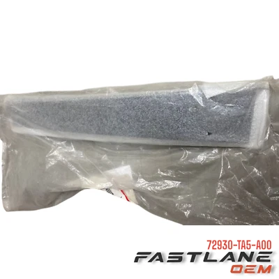 2008-2012 HONDA ACCORD RIGHT REAR DOOR PILLAR GARNISH NEW OEM 72930-TA5-A00 - Image 1 of 4