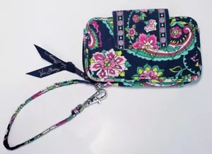 Vera Bradley Floral Wallet Zip Around MINT Cards ID Change - Picture 1 of 6