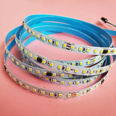 24V 10M WS2811 IC 2835 LED Pixel Strip Light Tape Addressable Running Chasing - Image 1 of 4
