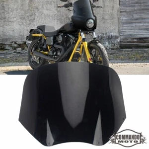 11" Motorcycle Windshield For Harley Dyna FXD FXDL FXDC FXDB FXLRS 2006-2021  - Picture 1 of 7