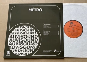 METRO - Underground LP AUVIDIS AV 4176 (1984) Bruitages/Field recordings MINT - Picture 1 of 2