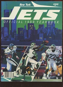 1989 NFL Football Yearbook New York Jets NRMT - Picture 1 of 1