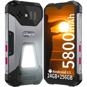 Unihertz Tank MINI 4.3"FHD 12/256GB 100MP 5800mAh Palm Size Phone FedEx - Picture 1 of 5