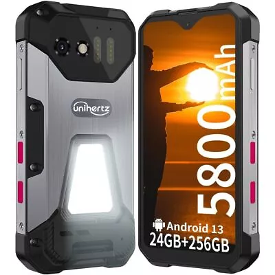 Unihertz Tank MINI 4.3"FHD 12/256GB 100MP 5800mAh Palm Size Phone FedEx - Image 1 of 4