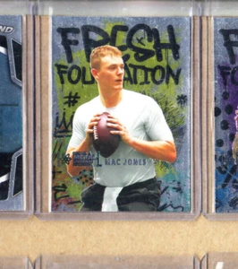 Mac Jones-2021 Metal Universe Champions SkyBox-Rookie-Patriots-Card-#FF27-Mint - Picture 1 of 1