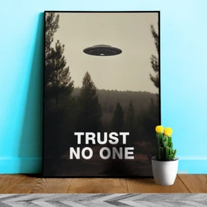 Póster Trust No One/The X-Files, S01E24 1994 — póster de ciencia ficción, póster de película - Imagen 1 de 12